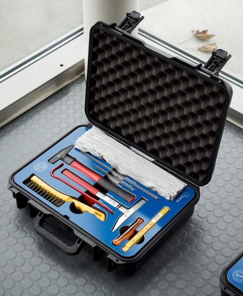 Fosen Tools skreddersydd måleutstyr i transportkoffert